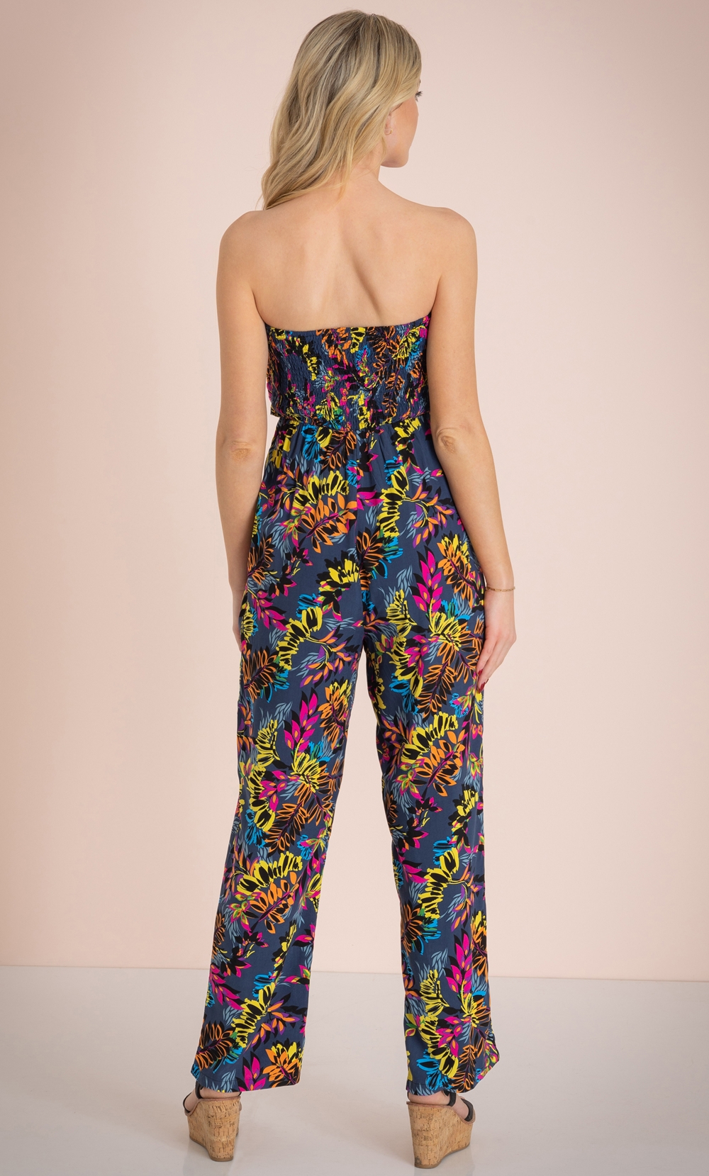 Multi Way Printed Jumpsuit