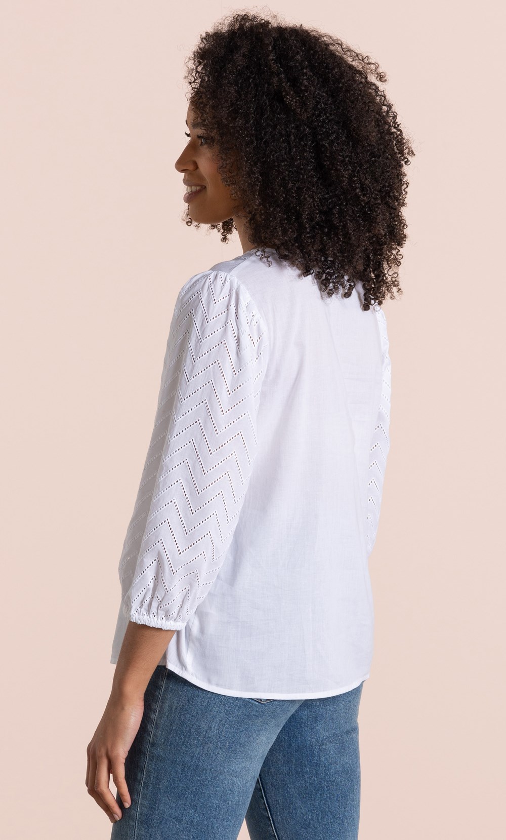 Embroidered Cotton Top