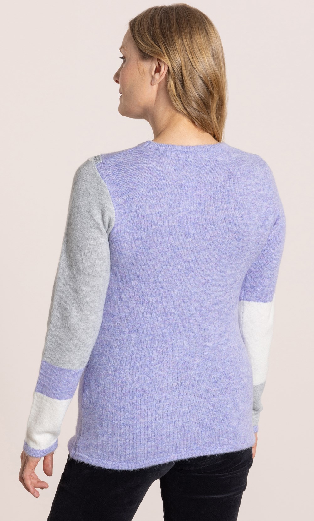 Anna Rose Colour Block Jumper