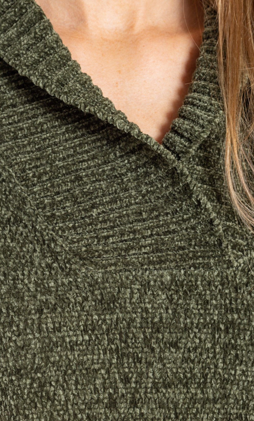 Chenille Collar Jumper