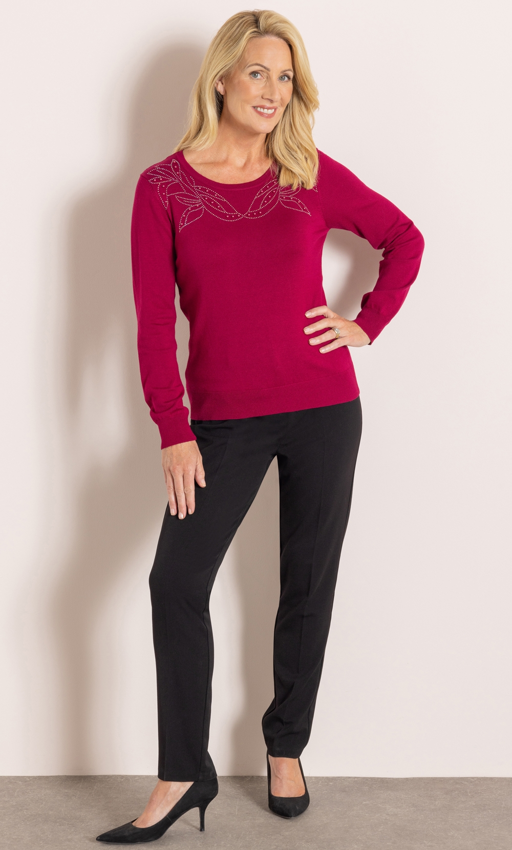 Anna Rose Embellished Jumper