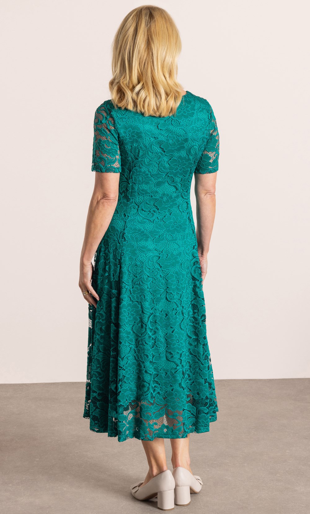 Anna Rose Stretch Lace Dress