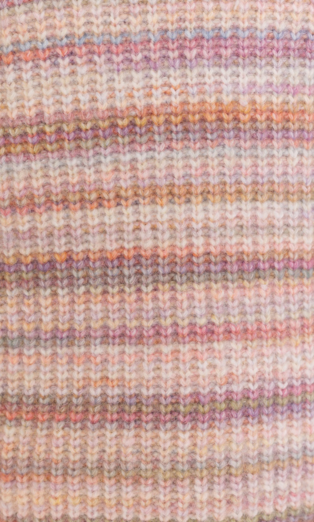 Rainbow Yarn Striped Jumper