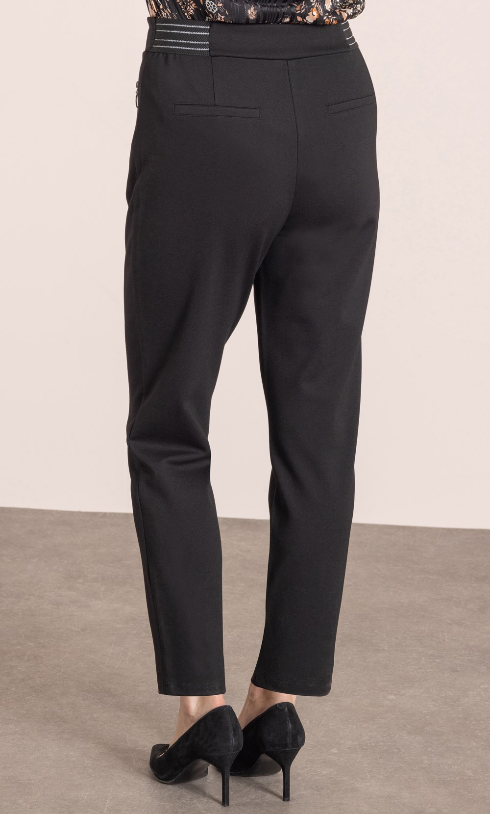 Anna Rose Slim Leg Ponte Trousers 27 inch