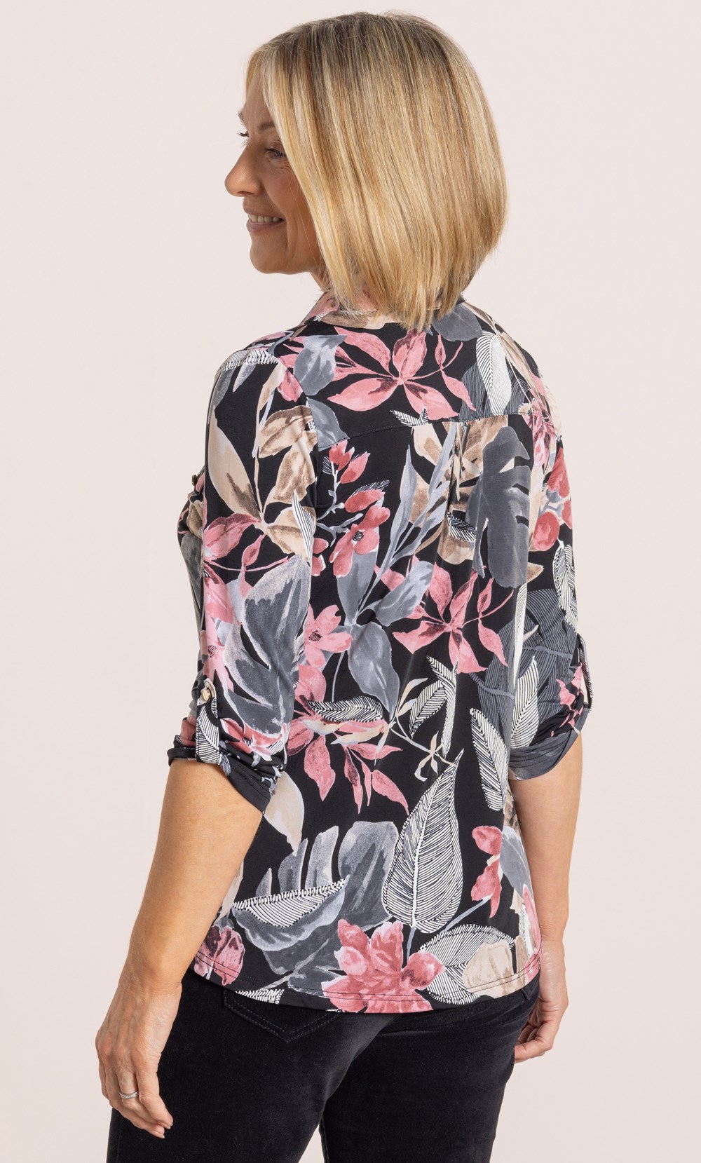 Anna Rose Botanical Printed Blouse