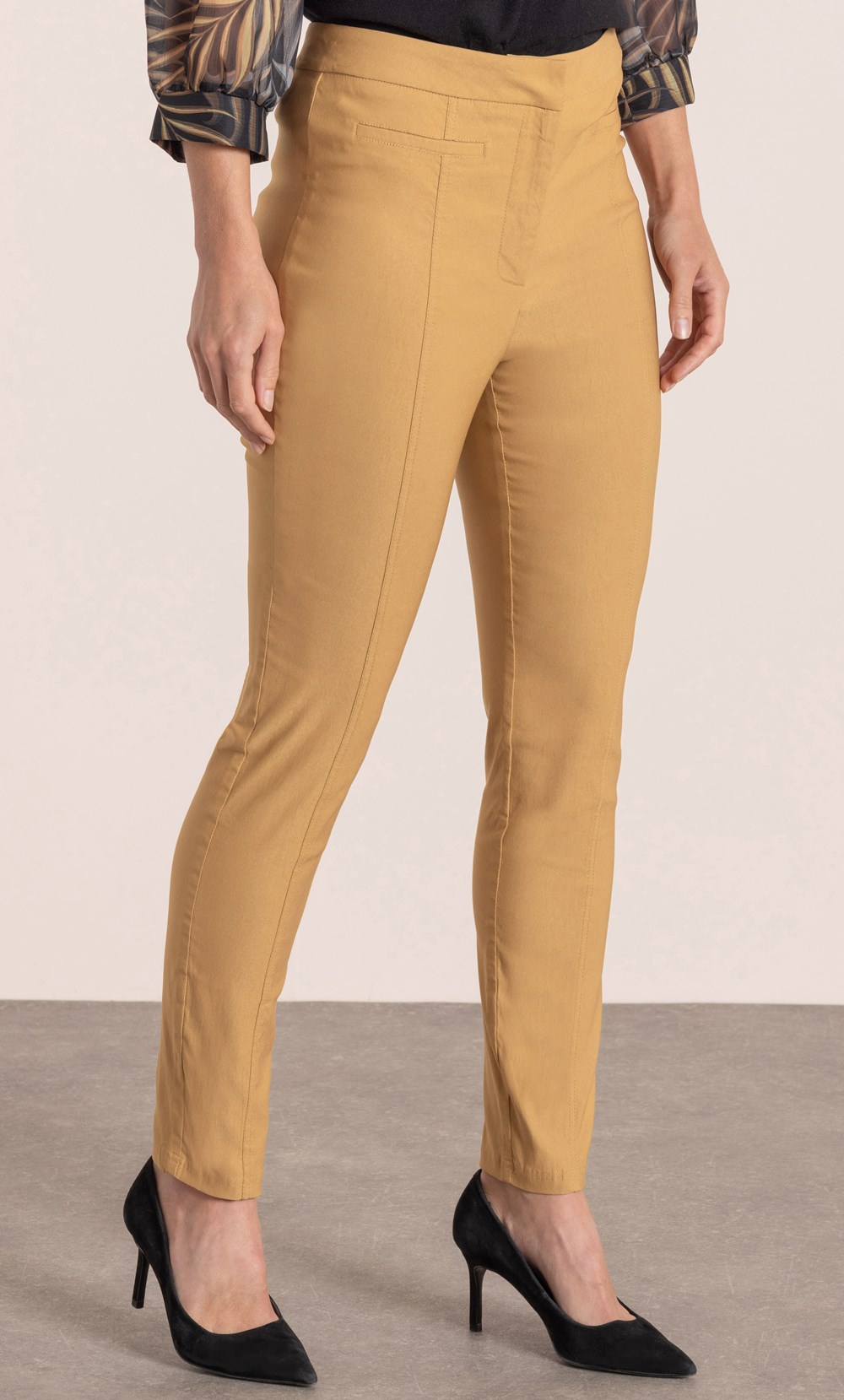 Slim Leg Stretch Trousers