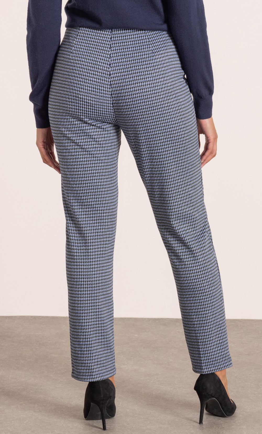 Dogtooth Pull On Trousers