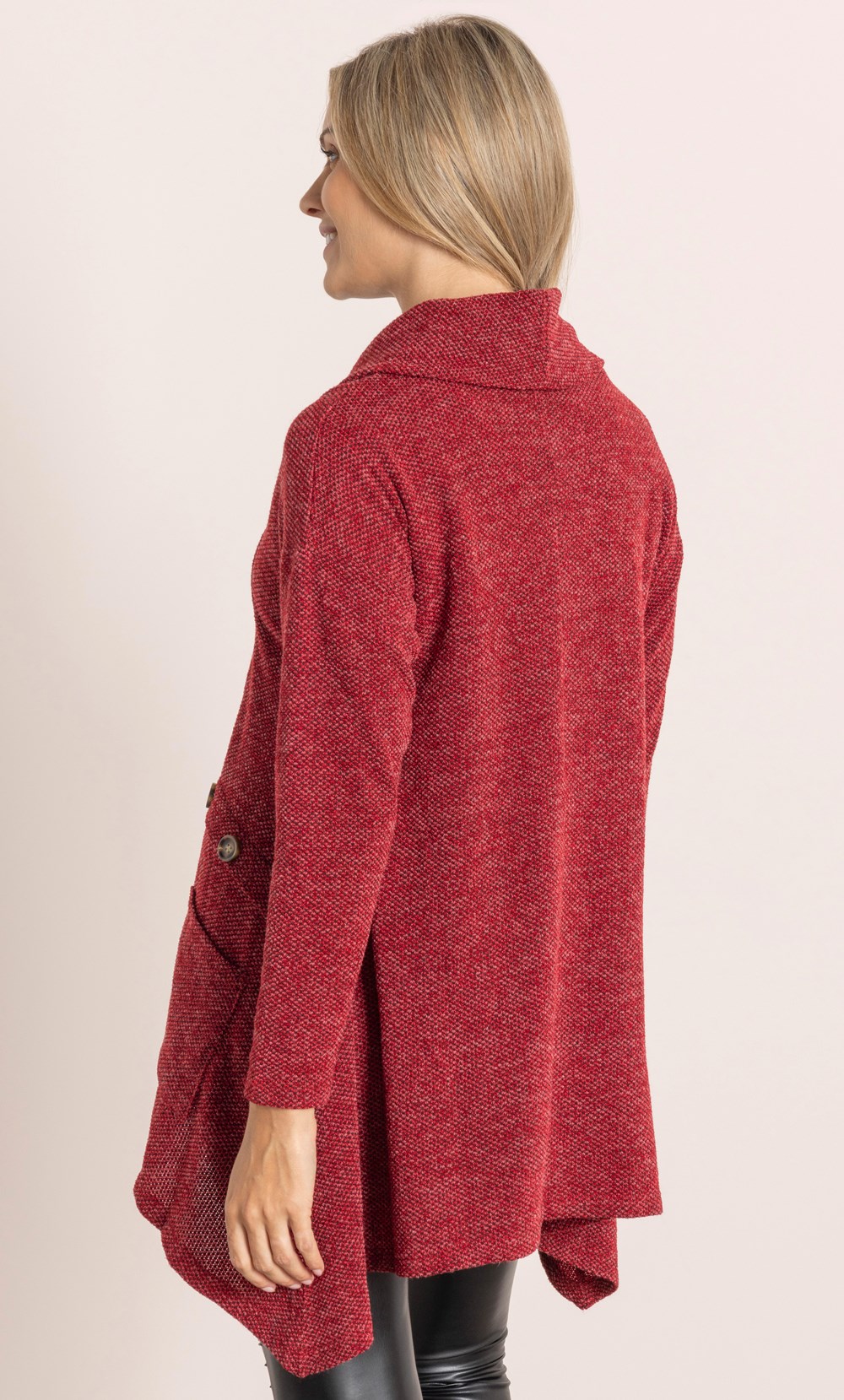 Relaxed Fit Knitted Tunic Top