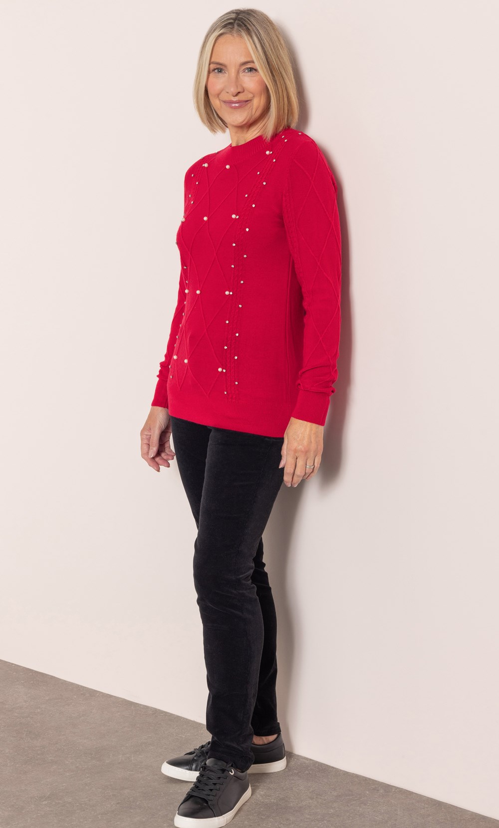 Anna Rose Embellished Lightweight Jumper