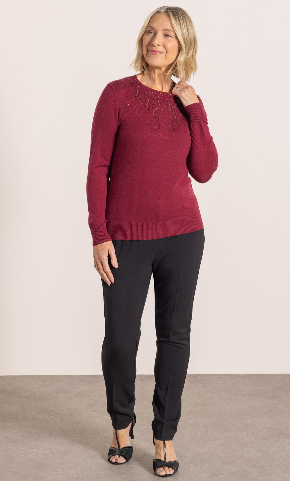 Anna Rose Embellished Jumper