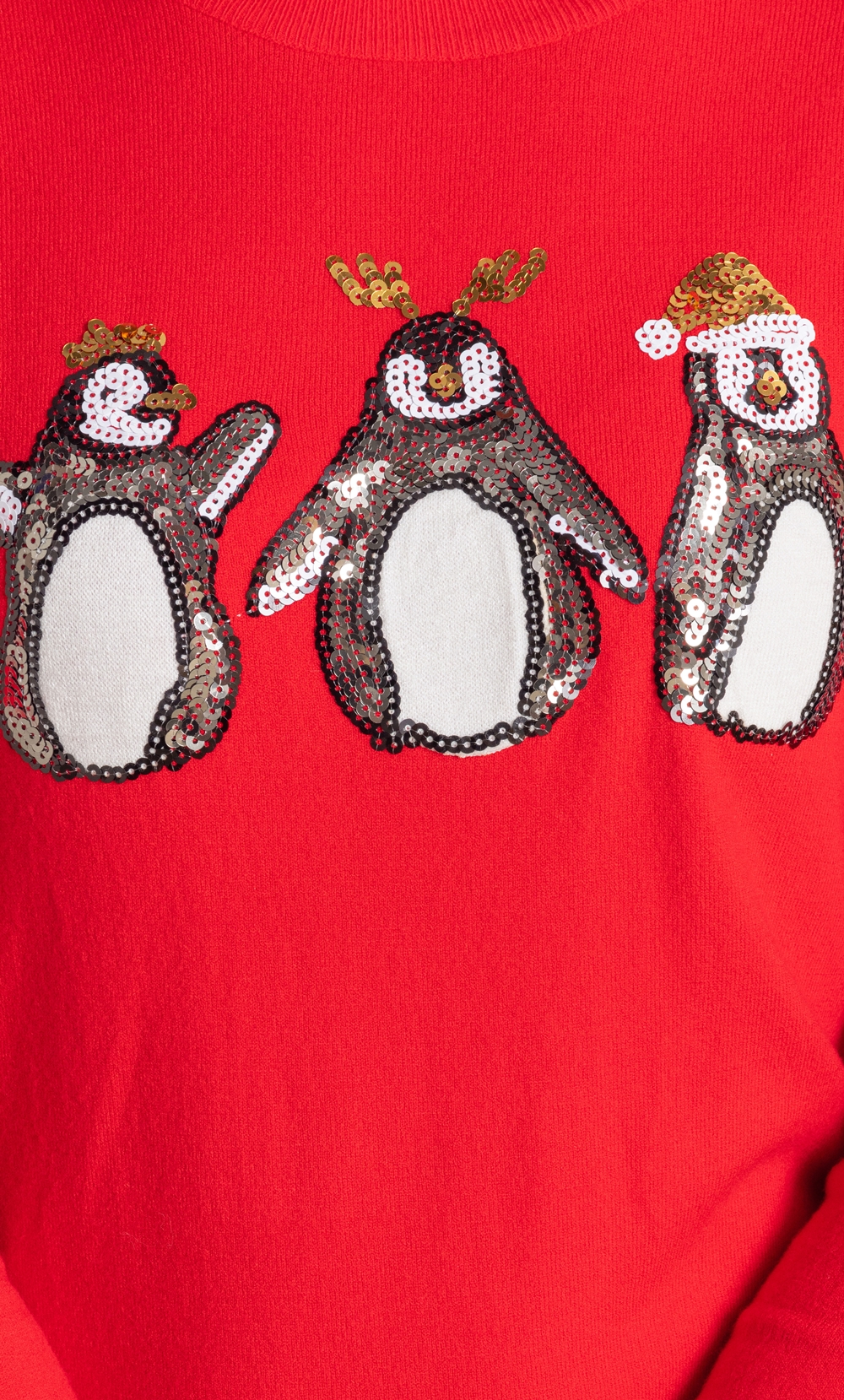 Festive Penguin Christmas Jumper