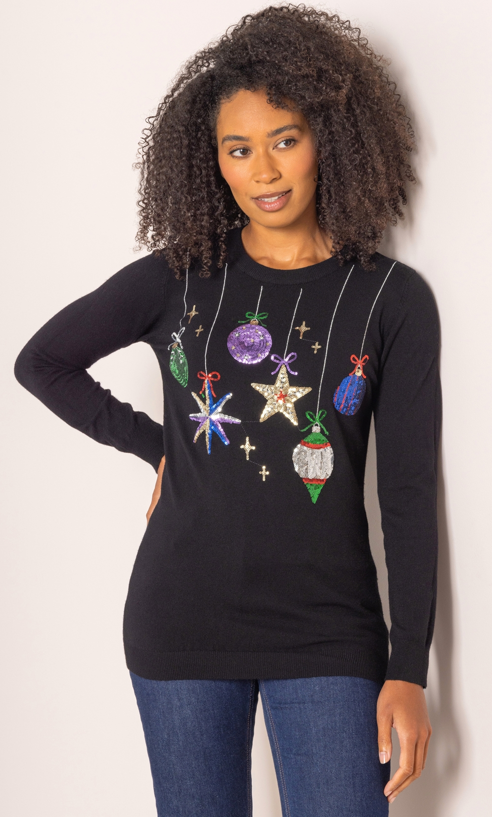 Christmas tunic jumpers womens hotsell