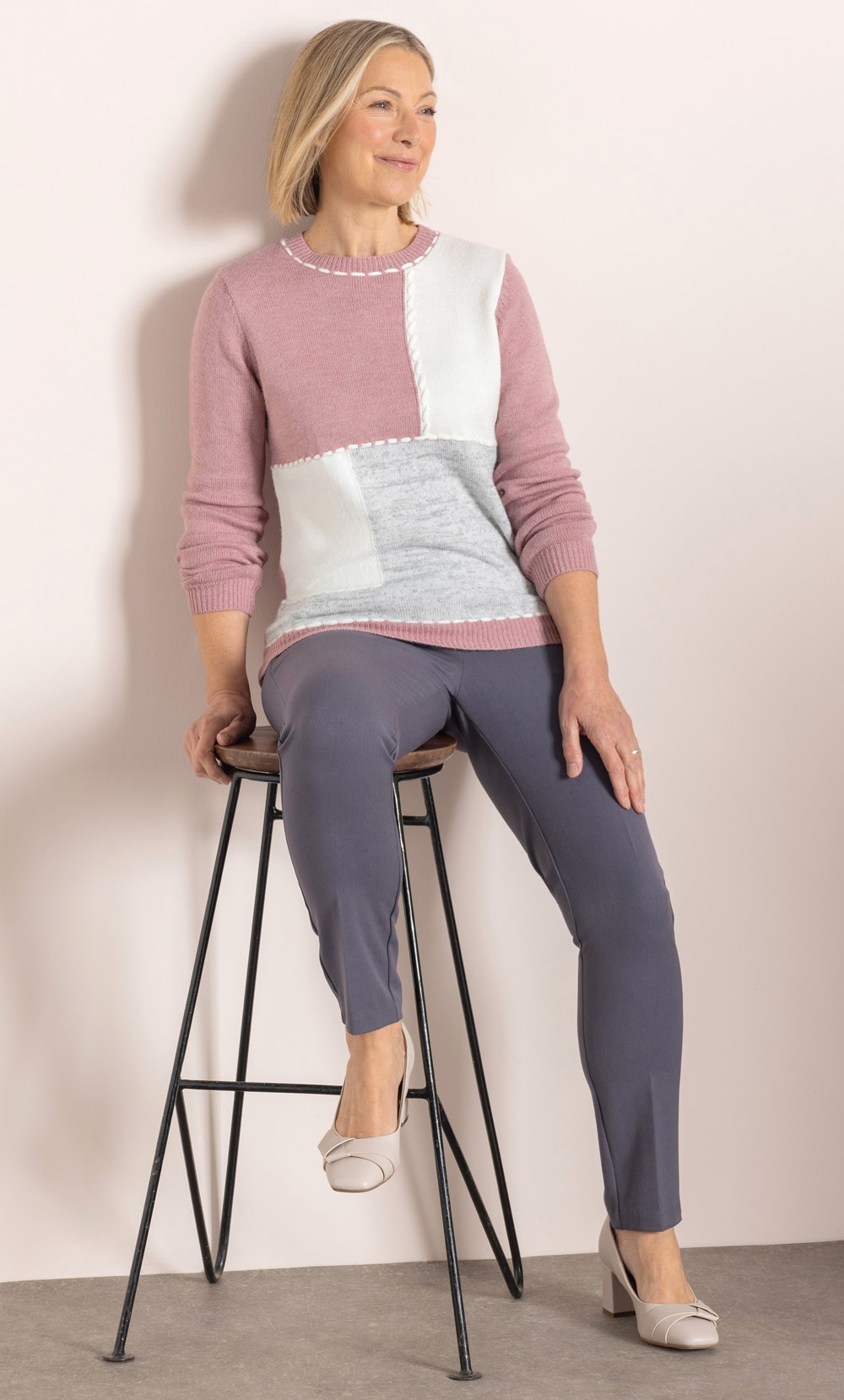 Anna Rose Patchwork Jumper