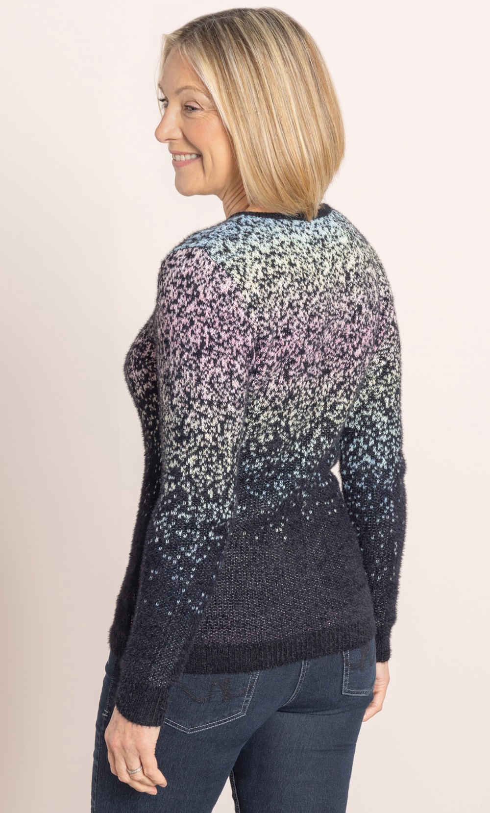 Anna Rose Space Dye Jumper