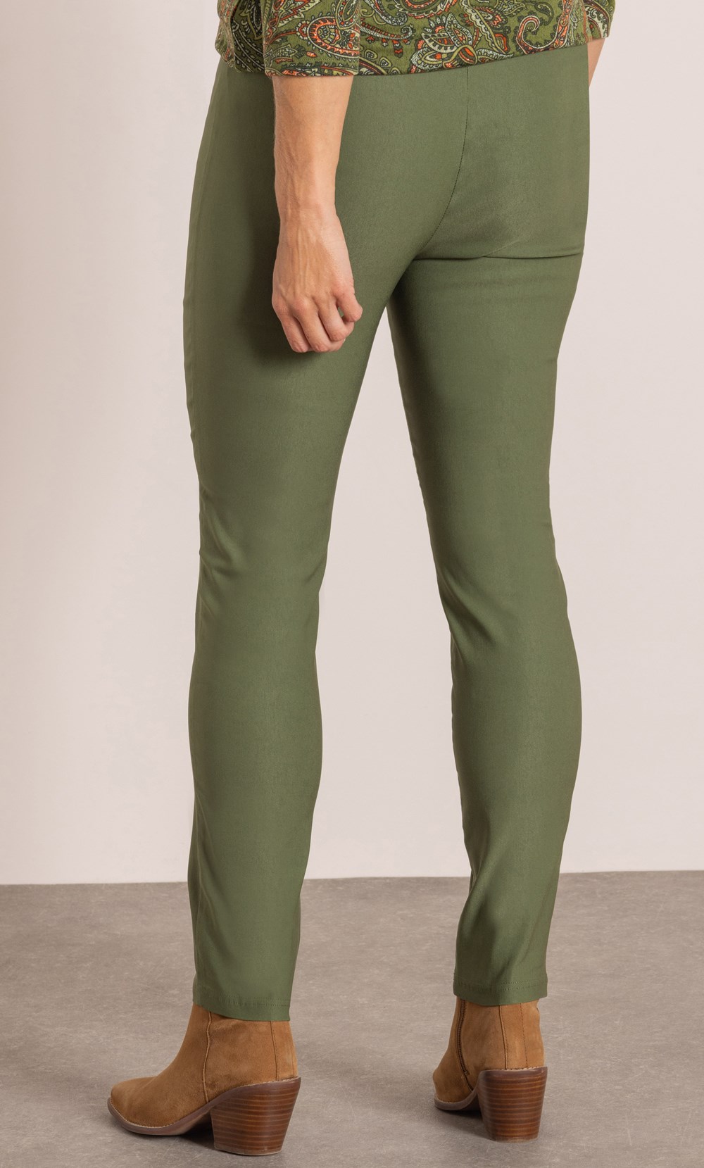 Slim Leg Stretch Trousers