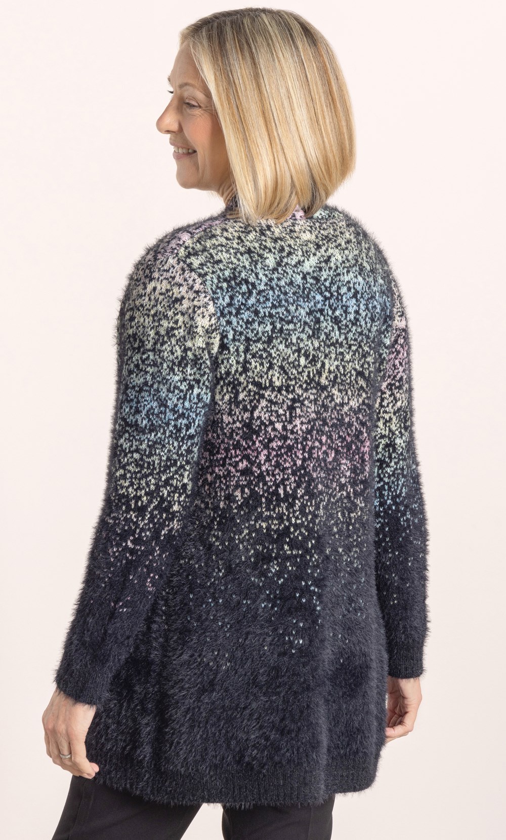 Anna Rose Space Dye Cardigan