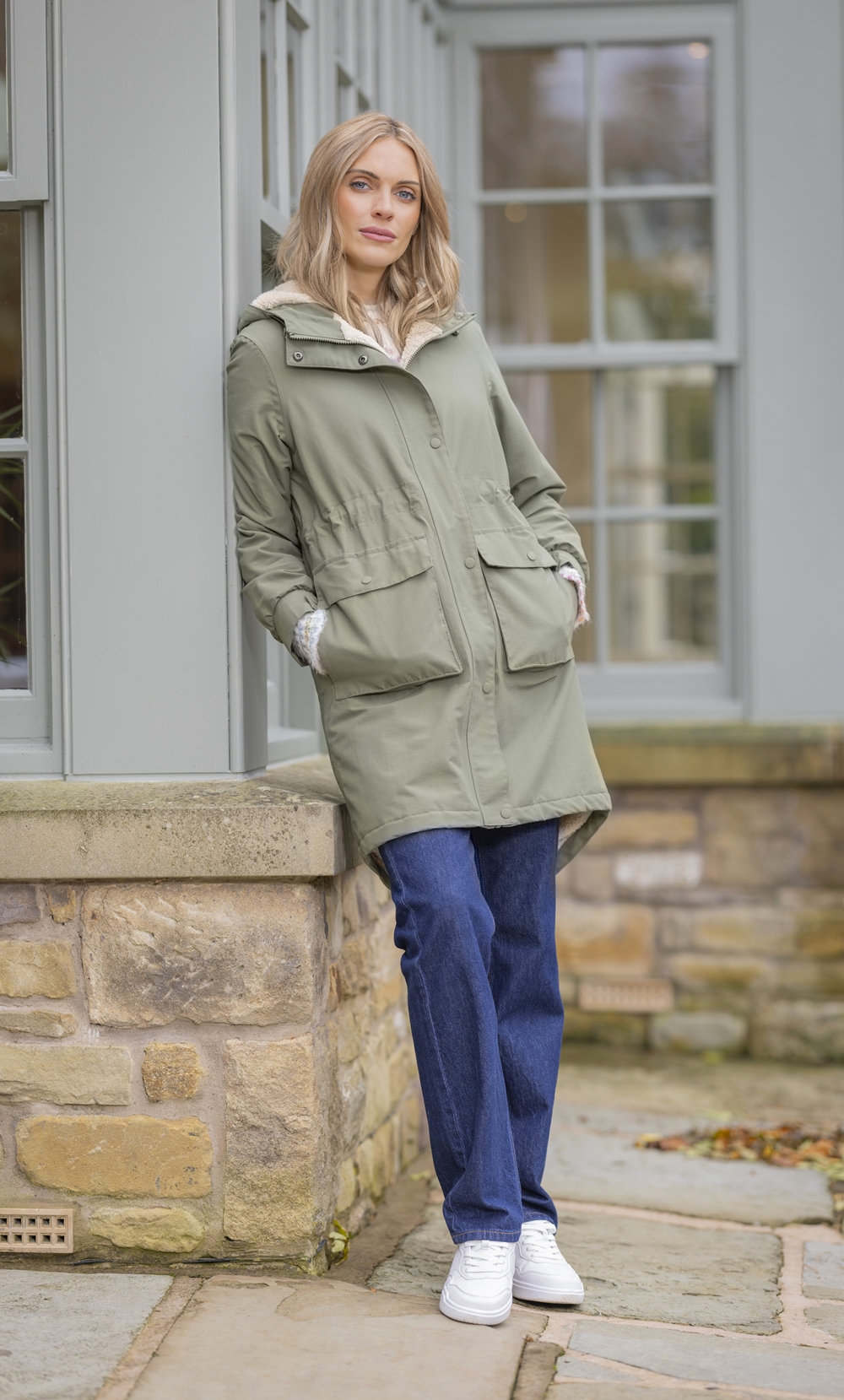 Waterproof Teddy Lined Parka