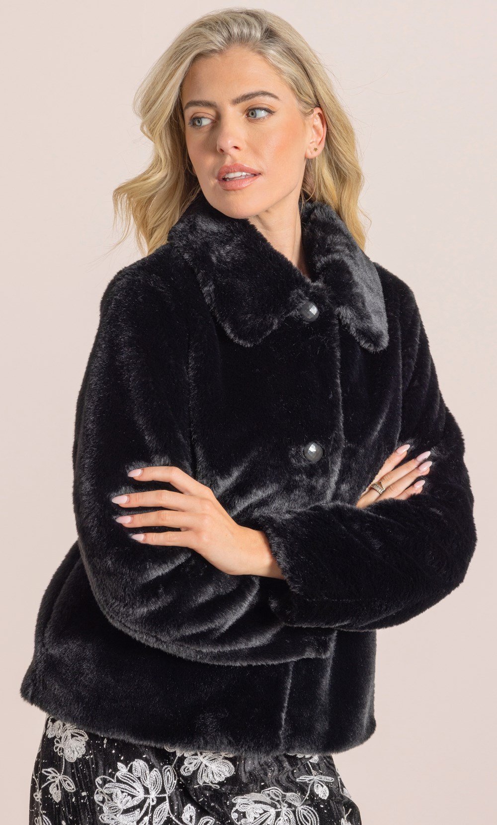 Faux Fur Coat