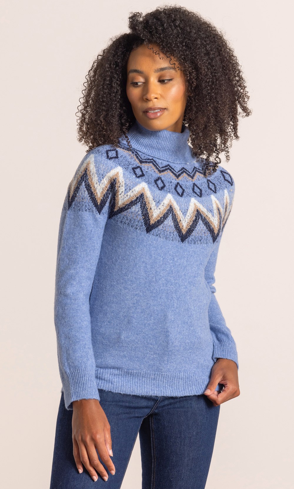 Nordic Design Roll Neck Jumper