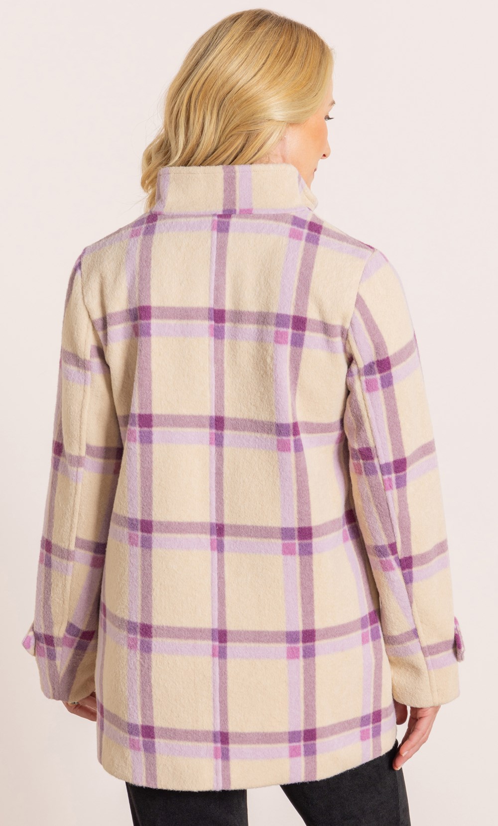 Anna Rose Checked Anna Rose Jacket