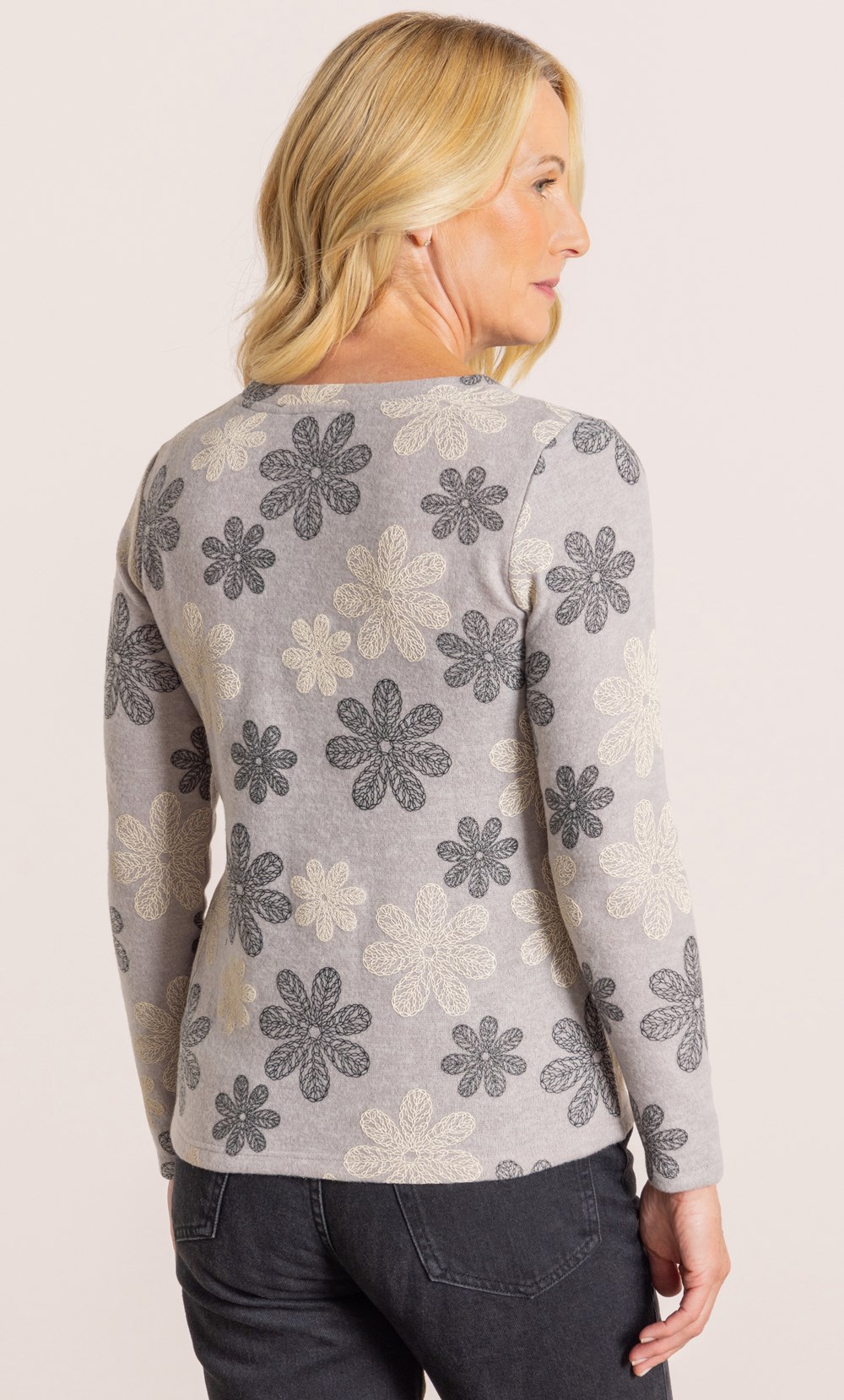 Anna Rose Floral Print Jumper