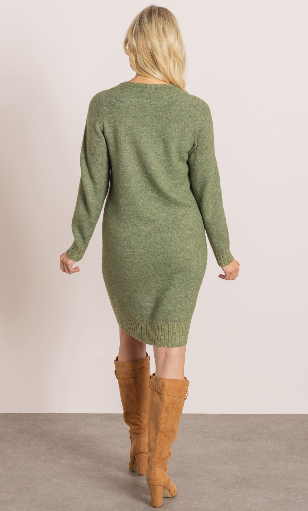 Round Neck Jumper Dress