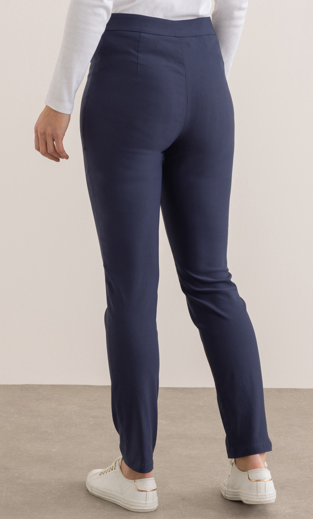 Slim Leg Stretch Trousers