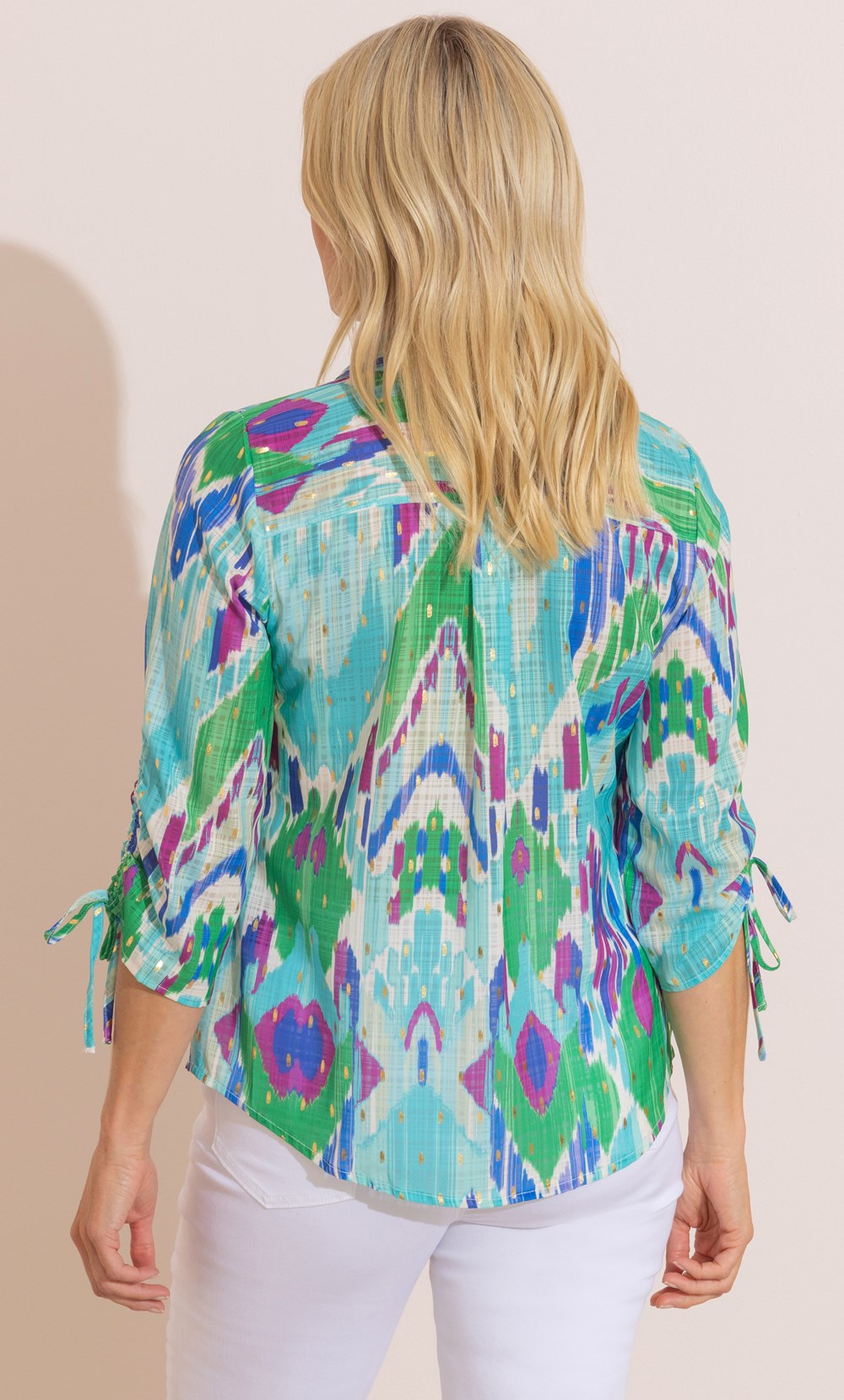 Anna Rose Printed Blouse